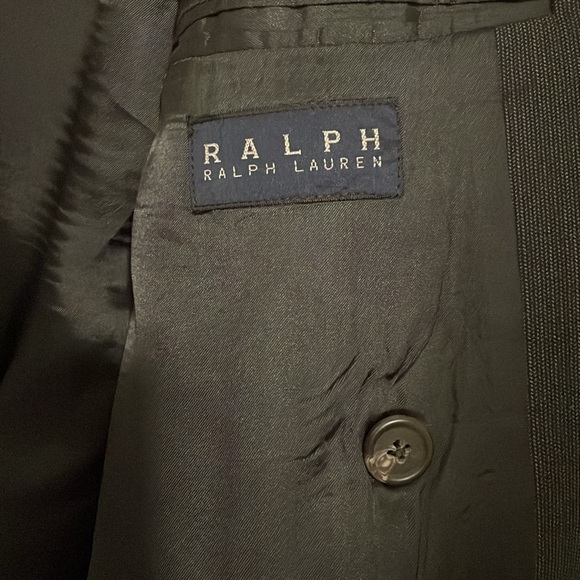 Ralph Ralph Lauren blue label men’s size 39R double breasted blazer - Picture 4 of 7